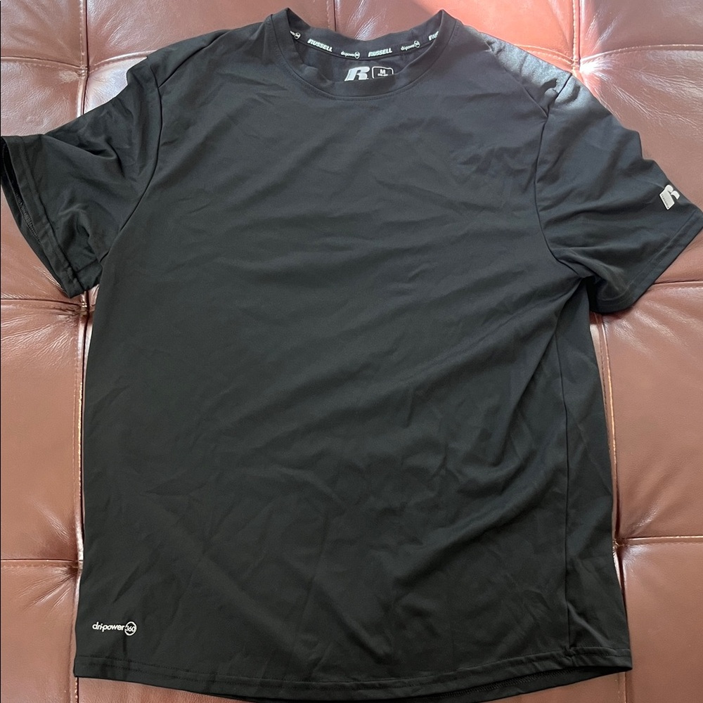 Russell Athletic Men's Black Short Sleeve Tee